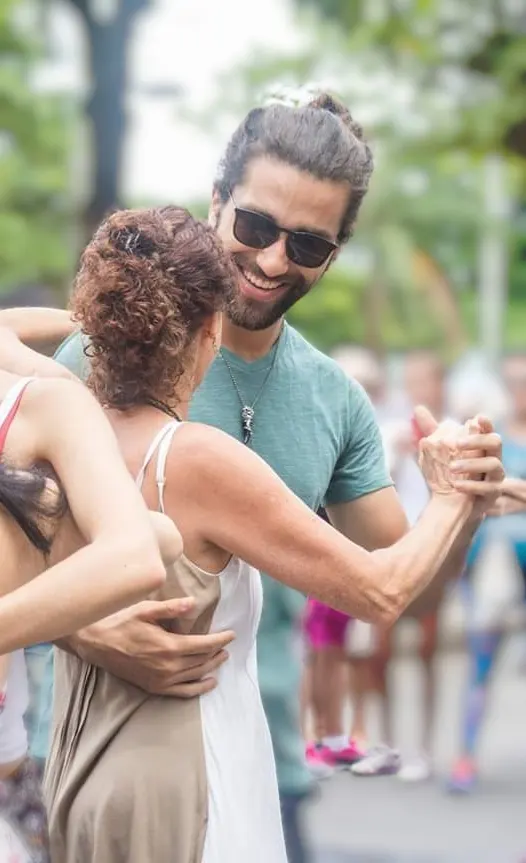 Douglas Lima, professor de Tango